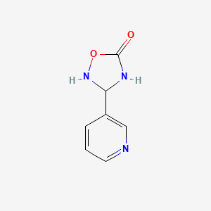 3-Pyridin-3-yl-1,2,4-oxadiazolidin-5-one