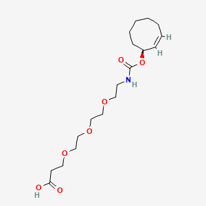 molecular formula C18H31NO7 B12367632 (S,E)-TCO2-PEG3-acid 