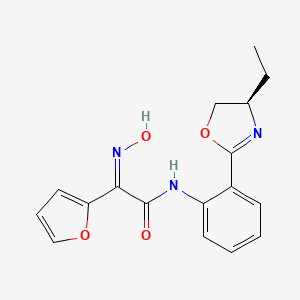 molecular formula C17H17N3O4 B12367688 Antifungal agent 95 