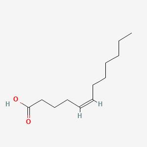 molecular formula C12H22O2 B1236769 顺式-5-十二碳烯酸 CAS No. 2430-94-6