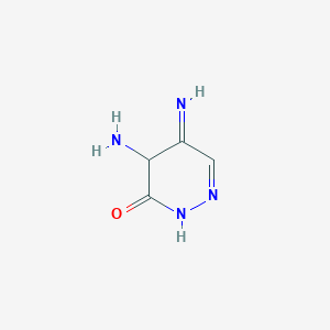 5-amino-4-imino-1H-pyridazin-6-one