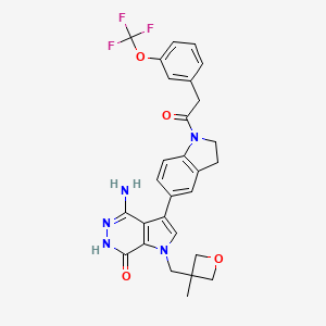 molecular formula C28H26F3N5O4 B12367807 Ripk1-IN-20 