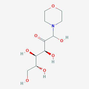 molecular formula C10H19NO7 B1236783 1-Deoxy-1-morpholino-D-fructose CAS No. 6291-16-3