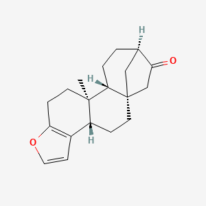 molecular formula C19H24O2 B12367873 (1S,4S,12S,13R,16R)-12-methyl-8-oxapentacyclo[14.2.1.01,13.04,12.05,9]nonadeca-5(9),6-dien-17-one 