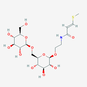 molecular formula C18H31NO12S B12367904 Entadamide A 2'-O-(6''-O-beta-D-glucopyranosyl)-beta-D-glucopyranoside 