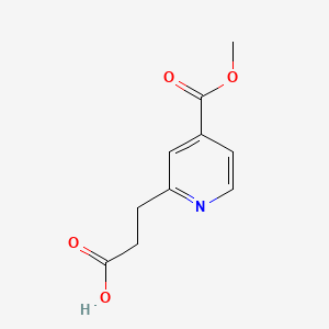 Methyl isonicotinate-(CH2)2-COOH