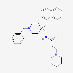 molecular formula C32H41N3O B12367999 NPFF2-R ligand 1 