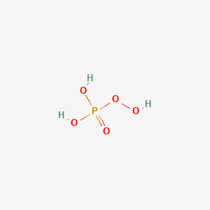molecular formula H3O5P B1236802 Peroxyphosphoric acid CAS No. 13598-52-2