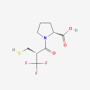 molecular formula C9H12F3NO3S B12368137 Mbl-IN-2 