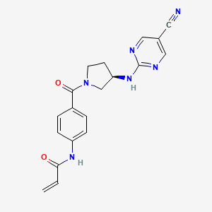 molecular formula C19H18N6O2 B12368154 Cdk12/13-IN-1 