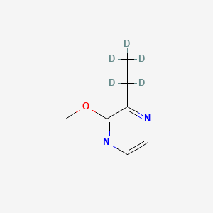 molecular formula C7H10N2O B12368157 2-Ethyl-3-methoxypyrazine-d5 