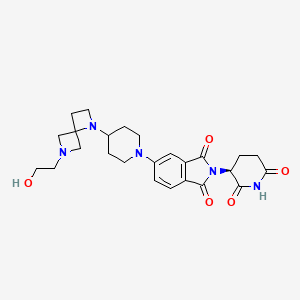 molecular formula C25H31N5O5 B12368197 E3 Ligase Ligand-linker Conjugate 106 