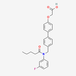 molecular formula C26H26FNO4 B12368206 BLT2 antagonist-1 