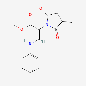 molecular formula C15H16N2O4 B12368228 Sydowimide A 