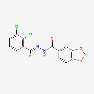 molecular formula C15H10Cl2N2O3 B12368274 ChEs/MAOs-IN-1 