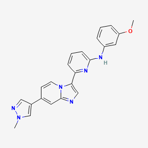 molecular formula C23H20N6O B12368285 Flt3-itd/D835Y-IN-1 