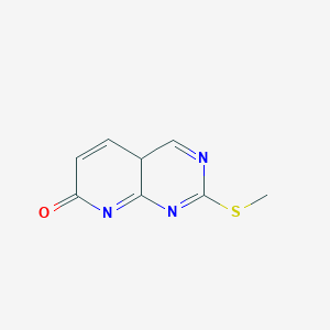 2-methylsulfanyl-4aH-pyrido[2,3-d]pyrimidin-7-one