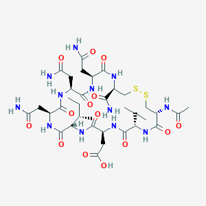 Ac-Cys(1)-Val-Asp-Ile-Asn-Asn-Asn-Cys(1)-NH2