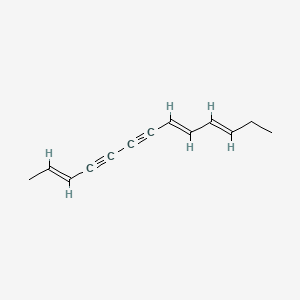 molecular formula C13H14 B1236837 Aethusin CAS No. 463-34-3