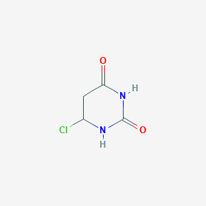 molecular formula C4H5ClN2O2 B12368395 6-Chloro-1,3-diazinane-2,4-dione 