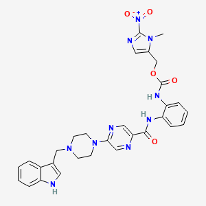 molecular formula C30H30N10O5 B12368430 Hdac-IN-65 