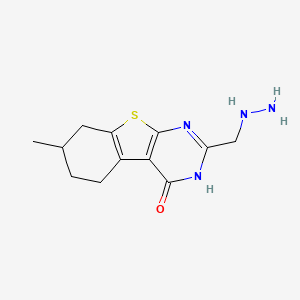 molecular formula C12H16N4OS B12368459 Egfr-IN-109 