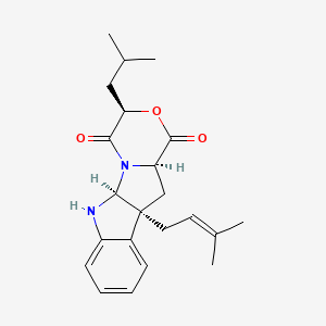 molecular formula C22H28N2O3 B1236849 Mollenine A 