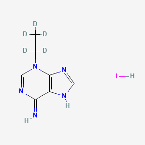 3-Ethyladenine-d5 (hydroiodide)