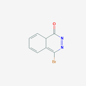 molecular formula C8H5BrN2O B12368553 4-bromo-8aH-phthalazin-1-one 