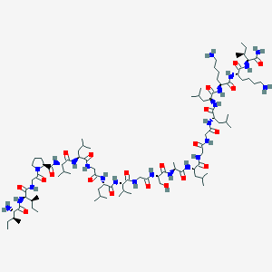 molecular formula C91H165N23O21 B12368642 Bombinin H5 