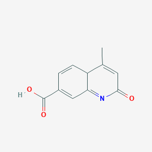 4-methyl-2-oxo-4aH-quinoline-7-carboxylic acid