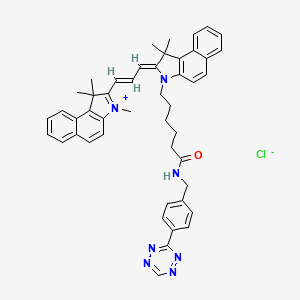 molecular formula C47H48ClN7O B12368685 Cy3.5 tetrazine 