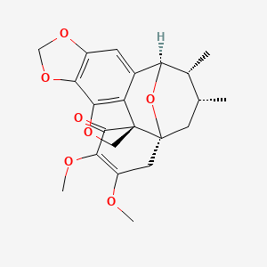 molecular formula C22H24O7 B12368799 Heteroclitin I 