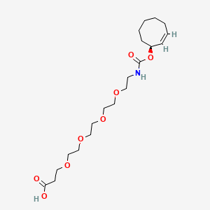 molecular formula C20H35NO8 B12368812 (S,E)-Tco2-peg4-cooh 