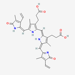 molecular formula C33H34N4O6 B1236883 脱氢胆红素 CAS No. 28022-06-2
