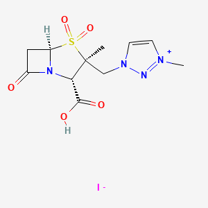 molecular formula C11H15IN4O5S B12368845 Enmetazobactam hydriodide CAS No. 1379594-98-5