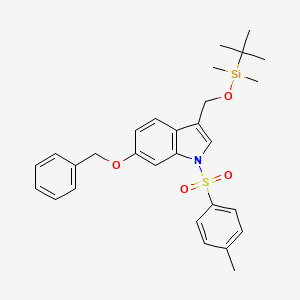 molecular formula C29H35NO4SSi B12368883 Duocarmycin SA intermediate-2 