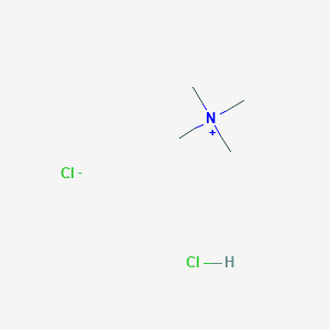 molecular formula C4H13Cl2N B1236889 Tetramethylammonium hydrogen dichloride 