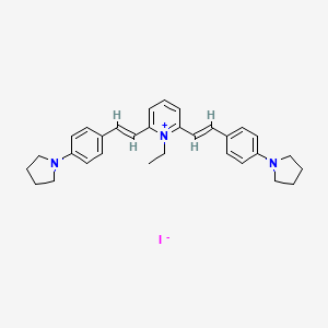molecular formula C31H36IN3 B1236890 Stilbazium iodide CAS No. 3784-99-4