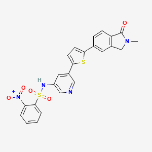 molecular formula C24H18N4O5S2 B12368968 Perforin-IN-2 