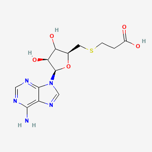 molecular formula C13H17N5O5S B12368969 SARS-CoV-2-IN-78 