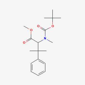 molecular formula C18H27NO4 B12368974 Taltobulin intermediate-10 