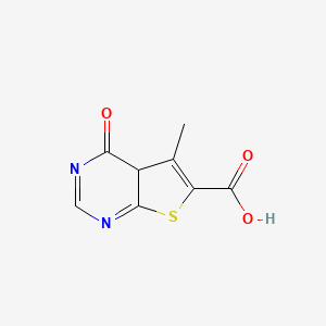 5-methyl-4-oxo-4aH-thieno[2,3-d]pyrimidine-6-carboxylic acid