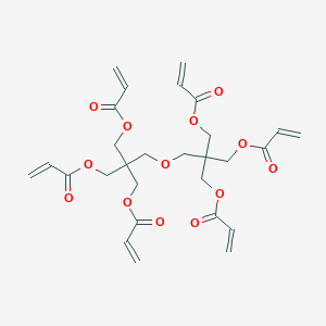 molecular formula C28H34O13 B012369 二季戊四醇六丙烯酸酯 CAS No. 29570-58-9