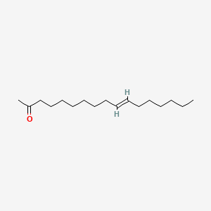 molecular formula C17H32O B1236901 10-Heptadecen-2-one CAS No. 97413-40-6