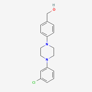 molecular formula C17H19ClN2O B12369093 hMAO-A-IN-1 