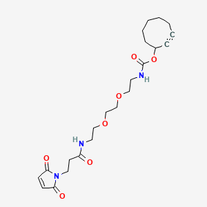 SCO-PEG2-Maleimide