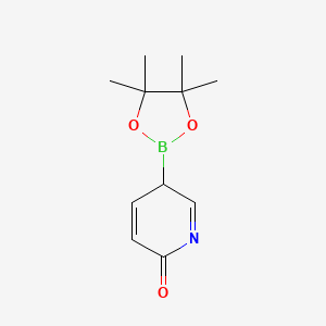 3-(4,4,5,5-tetramethyl-1,3,2-dioxaborolan-2-yl)-3H-pyridin-6-one