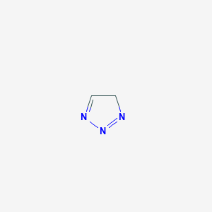 molecular formula C2H3N3 B1236918 4H-1,2,3-三唑 