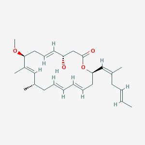 (4s,5e,8s,9e,11s,13e,15e,18r)-4-Hydroxy-8-Methoxy-9,11-Dimethyl-18-[(1z,4e)-2-Methylhexa-1,4-Dien-1-Yl]oxacyclooctadeca-5,9,13,15-Tetraen-2-One